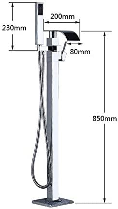 Steinberg Serie 260 Wanne/Brause-Armatur Freistehend Schwarz | SB-2601162S