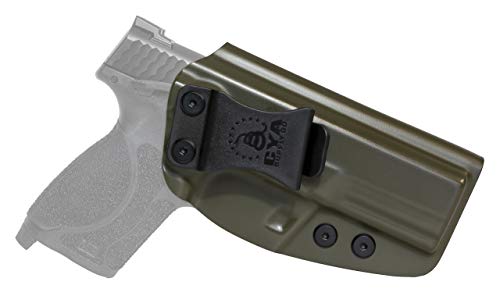 CYA Supply Co. Base IWB Concealed Carry Holster Veteran Owned Made in USA - Fits Smith & Wesson M&P M2.0 Compact 4"
