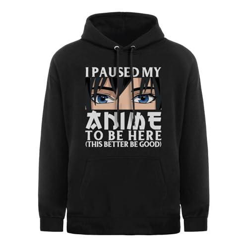 Anime Hoody for Men Teen Boys-Classic Long Sleeve Casual Sweatshirt