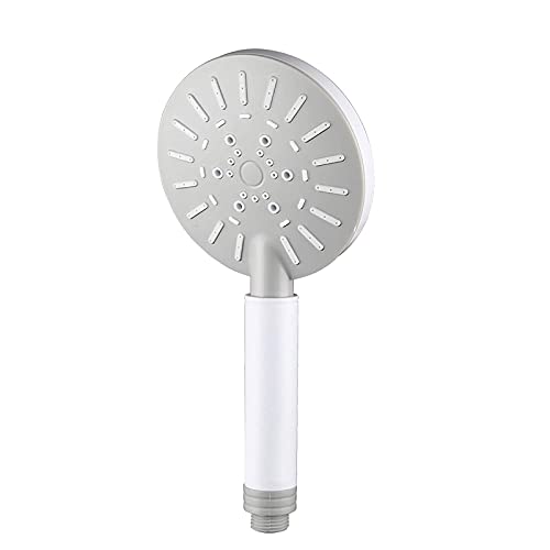 Cabezal de Ducha Portátil LaseVe ABS Blanco y Gris