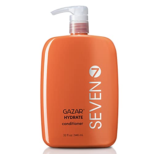 ozVEN Hair Care Gazar Hydrate Conditioner for Women & Men, Anti-Frizz, Moisturize Dry Hair, Sulfate + Paraben Free, Cruelty Free with Argan Oil, Jojoba & Biotin, Made in USA, 2oz