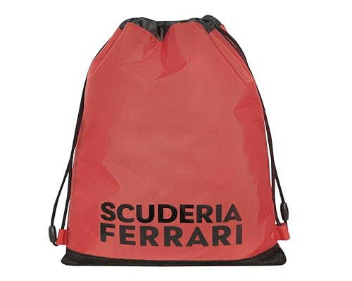 Franco Cosimo Panini Unisex Kinder 72000 Rucksack mit Kordelzug, Rot und Gelb