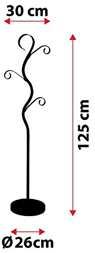 Piantana in Metallo Bianco per 3 Lanterne, h 125