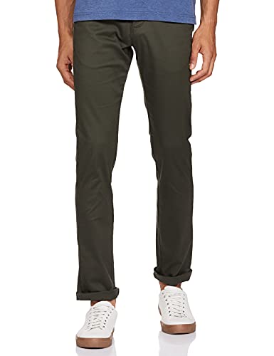 Image of Peter England Men's Slim Casual Pants