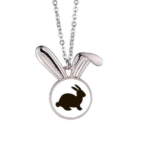 Collier lièvre noir parfait pour sublimer vos tenues bohèmes chic