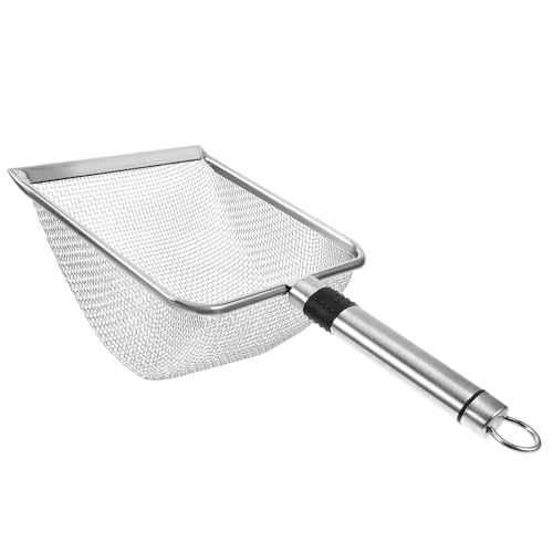 Totority Metal Cat Litter Scoop Shovel with Capacity for Efficient Litter Box Cleaning Pet Tool for Easy Waste Removal