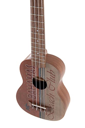 Gewa Ukulélé soprano Manoa Seaside K-SO-BC Beach Club avec sac rembourré - Les Beatles, Paul McCartney, John Lennon, RIngo Starr, George Harrison Gewa Ukulélé soprano Manoa Seaside K-SO-BC Beach Club avec sac rembourré – Image 5