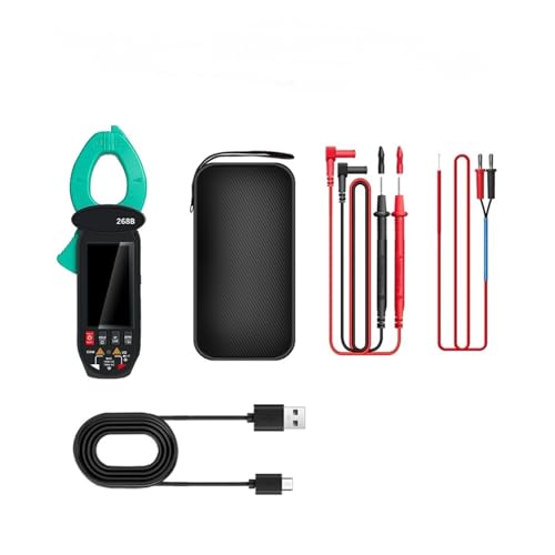 Pinza Amperimétrica para Detección de Corriente de Fuga 0.1mA True RMS 60A Voltaje AC y DC miniatura 1