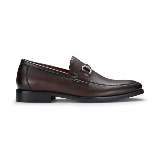 Image of Ferro Aldo Men's Premium Moc Toe Loafers | Casual & Dress Styles with Tassels & Horsebit Buckles