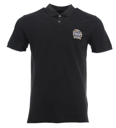Abercrombie & Fitch Polo para hombre, Negro , M
