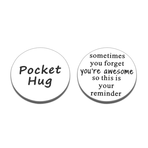 Teen Easter Basket Stuffers for Kids Stress Relief Gifts for Women Men Inspirational Pocket Hug Gifts Easter Gifts for Teenage Boys Girls Encouragement Gifts Sweet 16 18 Birthday Gifts for Boys Girls