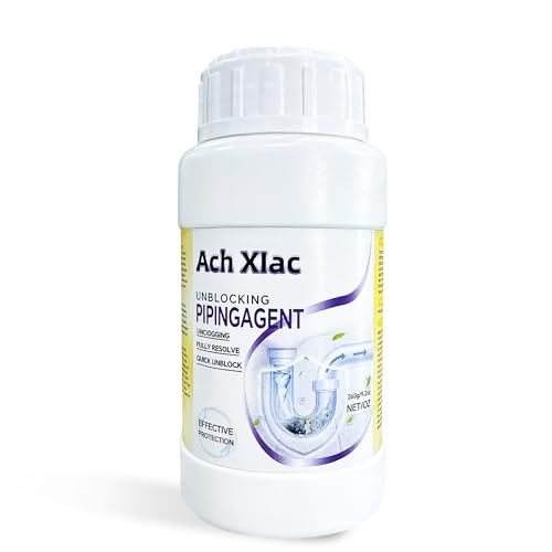 Ach Xlac Sink Drain Cleaner, Pipeline Dredging Agent, Unclog Shower Drain, Pipe unblocking for...