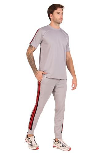Image of Zicada Men's Atheletic Gym Running Sports Wear, Tracksuit | Regular Casual Fit for Boys & Mens
