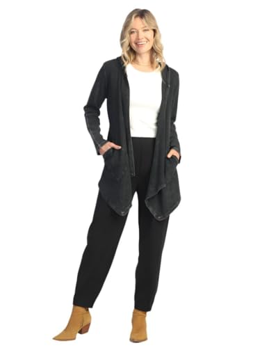 Jess & Jane Women's Cascading Thermal Cardigan - M120