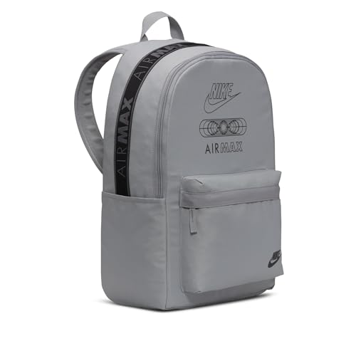 Nike Heritage Adult Unisex Backpack (25L) One Size (Light Smoke Grey/Light Smoke Grey/Reflective Silver)2