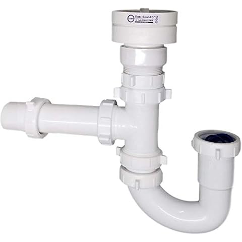 Air Admittance Valve Trap Assembly Kit with 1-1/2 inch Tuuber Vent 2x Superior Seal Cover