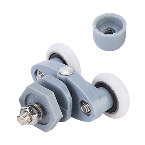 8 pezzi Rulli per porta doccia in rame Ruote per