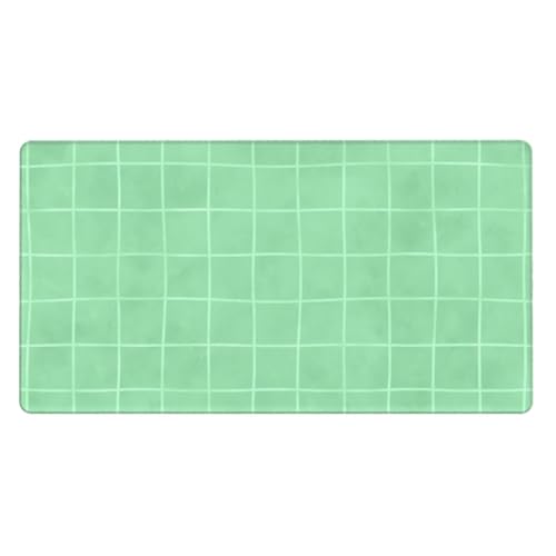 Grand tapis de souris de jeu cyan pour organiser votre espace de télétravail