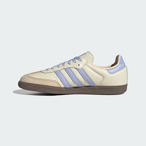 Image of adidas Samba OG Womens Sneaker (Cream White Violet, 7)