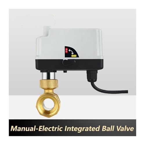 Vanne à bille électrique motorisée DN20 AC220V arrêt eau pour circuit solaire