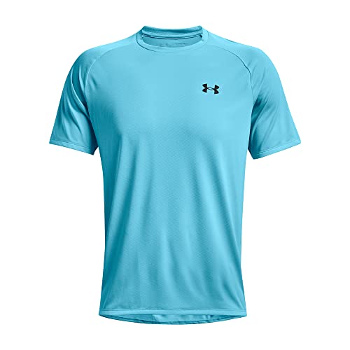 Image of Under Armour Men's Polyester Solid UA Tech 2.0 SS Short Sleeve Tee | 1326413-001
