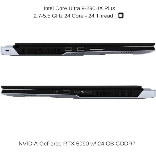 Image of HIDevolution [2026] MSI Titan 18 HX A2WJ 18 inch UHD+ 240Hz Mini LED, 2.7 GHz Ultra 9-290HX Plus, RTX 5090, 64 GB DDR5 RAM, 2 TB PCIe SSD, Windows 11 Pro
