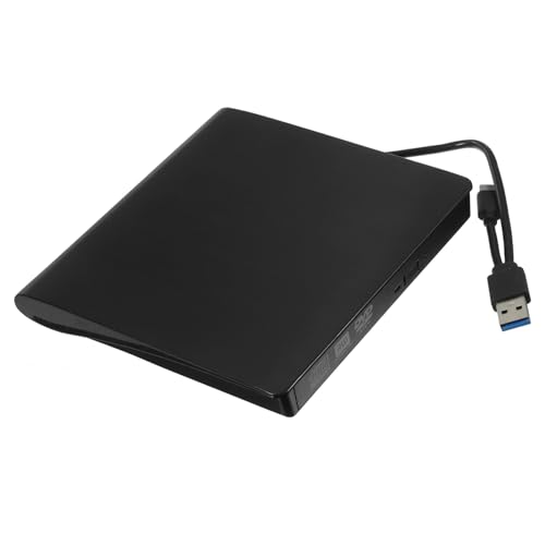 jojofuny CD y DVD USB Type C Reproductor y Grabador Portátil de Discos Elegante y Rendimiento Estable Compatible