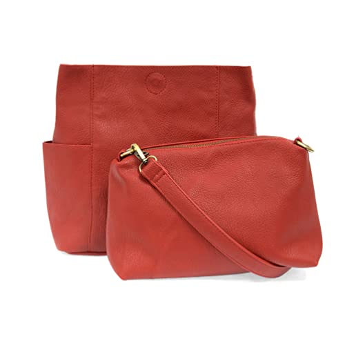 Image of Joy Susan Side-Pocket Bucket Bag: Kayleigh Crossbody