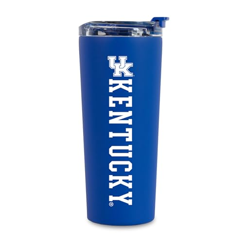 Image of Rico Industries NCAA Kentucky Wildcats Standard 24oz Stainless Steel Tumbler with Lid and Dual Functioning Lid