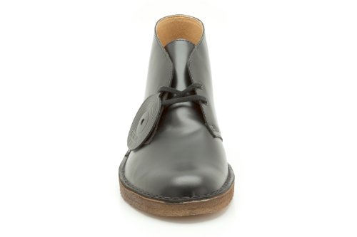 Image of Clarks: Mens Desert Chukka Boots (Classic) - black -