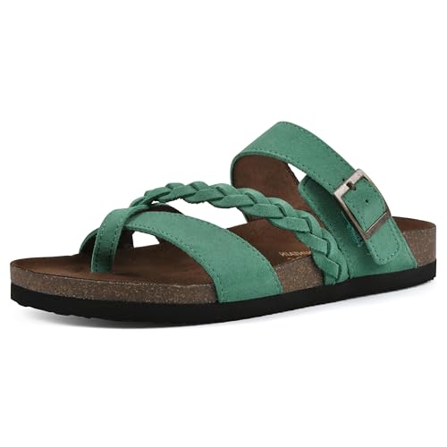 Image of White Mountain Women's Hazy Braided Footbed Sandal