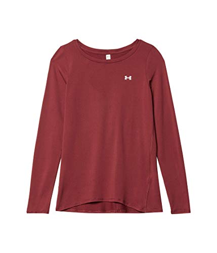 Image of Under Armour Women's Polyester Solid HG Armour Long Sleeve | 1328966-001