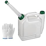 Bouteille de mélange d'huile, pot de contraste, mesure d'huile moteur 2 temps, carburants combinés, bidon d'essence pour (2L)