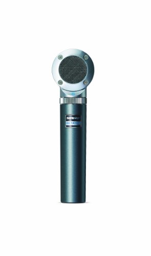 Shure Beta 181/Bi Ultra-Compact Small-Diaphragm Side-Address Versatile Condenser Microphone For Instruments With Interchangeable Polar Pattern Capsule Options, 3-Pin Xlr Connector - Bidirectional #TOP18