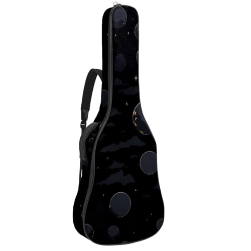 Housse pour guitare basse imprimé galaxie pour les répétitions et trajets