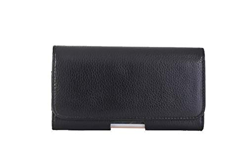 Premium PU Leather Swivel Belt Clip Holster Case Pouch Fit For iPhone XS Max 8 Plus 7 Plus, Moto Z4 Play Z3 Play Z2 Force G6 Play E4 Plus, Blu Vivo XL4 Vivo 8, OnePlus 6T 5T, Redmi Note 6 Pro Mi A2