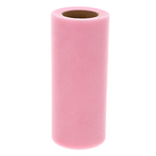 1 Roll Rolls Roll of Decorative Tulle Ribbon DIY Craft Tulle Pink Decor Wedding Tulle Wedding Decorations Tulle Fabric Spool Clothes Tulle Mesh Tulle Skirt Tulle Fabric Tulle Skirt Gogogmee