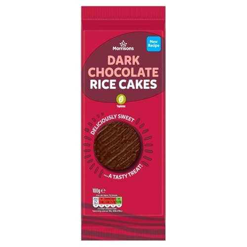 Morrisons Dark Chocolate Rice Cakes 100g