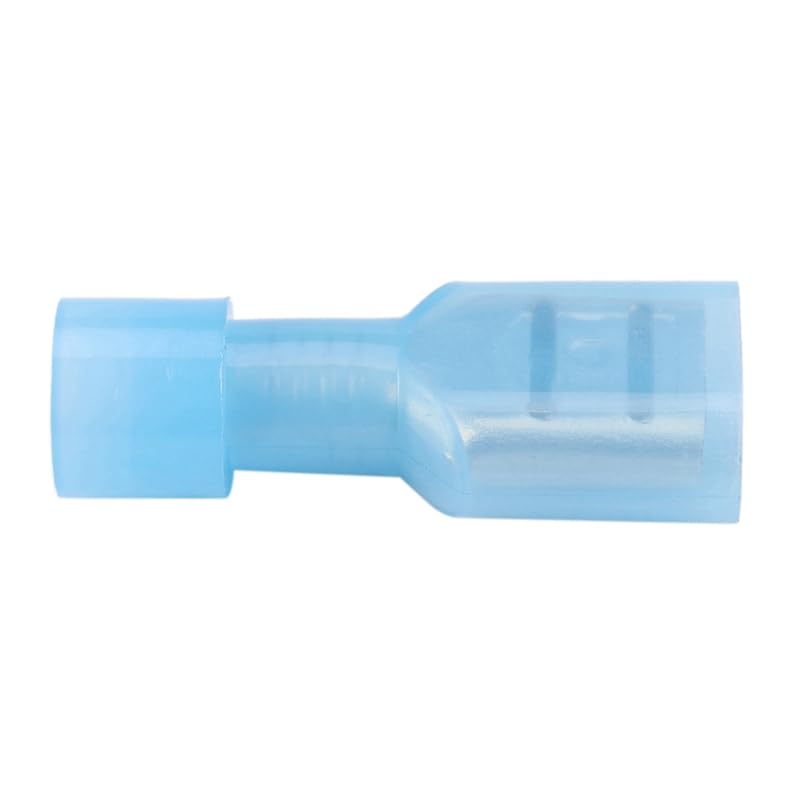 Wiring Connecting Terminals - Promotion! 500Pcs Female & Male Fully Insulated Wire Terminals Connector Nylon Spade Connectors Blue - (Color: Blue)