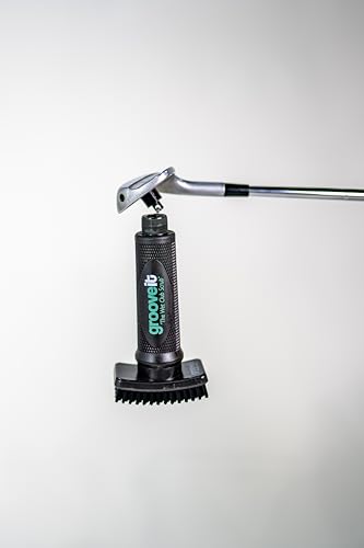 Grooveit Golf- Cleaning Brush, Black