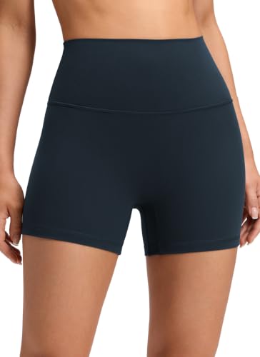 Image of CRZ YOGA No Front Seam Biker Shorts 4 inch | Butterluxe, Extremely Soft, Gentle Compression, Yoga, High Waisted, for Women