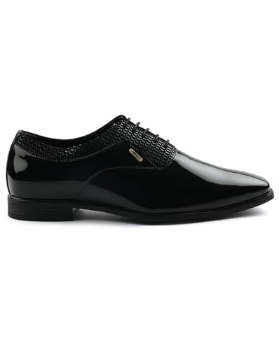 Image of Liberty Fortune A998-07 Formal Lacing Oxford Shoes for Men with TPR Sole | PU Outsole | Comfortable & Lightweight | Cushioned Footbed | Durable & Trendy Design