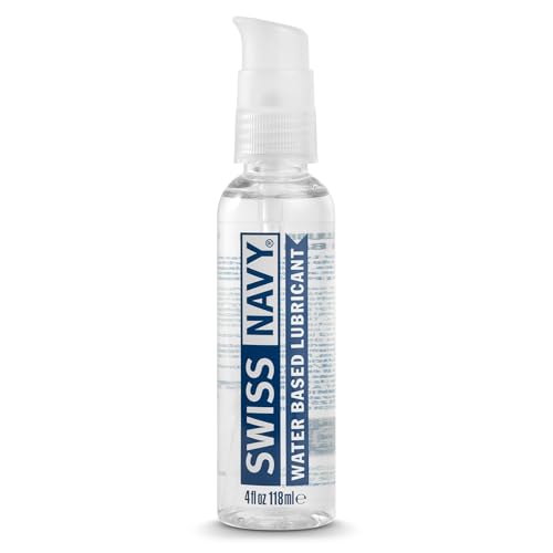 Image of Swiss Navy Premium Water-Based Lubricant - 8 oz | Lubricating Gel for Men, Women & Couples - Toy Safe - Non-Staining Formula - Compatible with Latex & Condoms