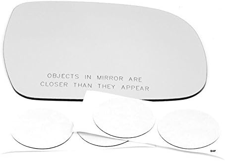 Compatible with 04-09 Lx Rx 330 350 400H Passenger Mirror Glass Compatible with Auto Dim Models No Mount