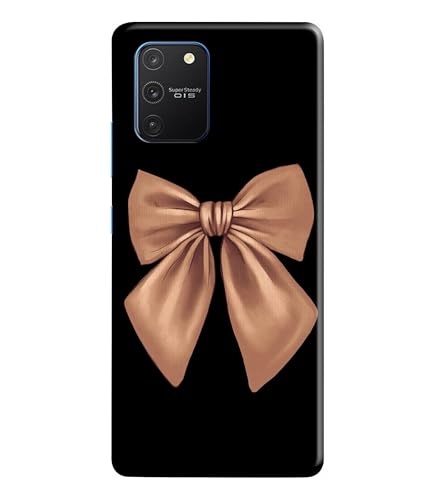 Image of Girly Pink Bow Printed Hard Back Case Cover Compatible for Samsung Galaxy S10 Lite (Multicolor) - D1660