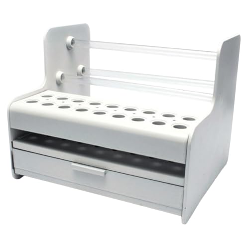 Soporte para alicates con diseño versátil de plástico blanco para el ahorro de espacio en taller 2