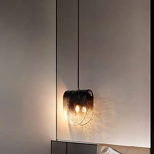 Lustre postmoderne en verre dégradé de haute qualité créative