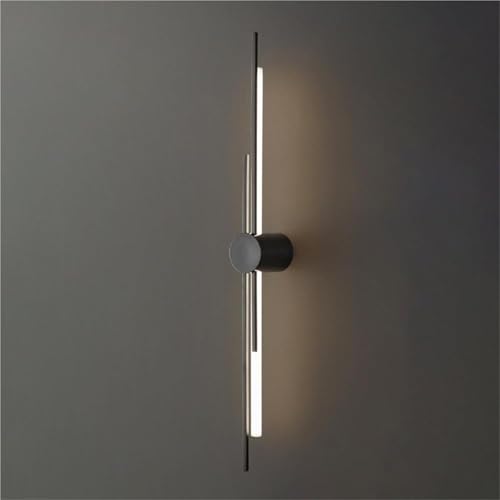 Lampe en laiton dorée haut de gamme et applique de chevet LED linéaire