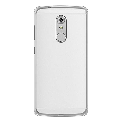 Shantime Weiche Hülle Kompatibel mit ZTE Axon 7 Mini, Schlank Stoßfest Rückenschale, Kratzfest Flexibel & Handgriffig(Weiß)