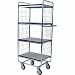 Produktbild Helge Nyberg Etagenwagen ESD Serie 100 4 Etagen 100x43cm Silber